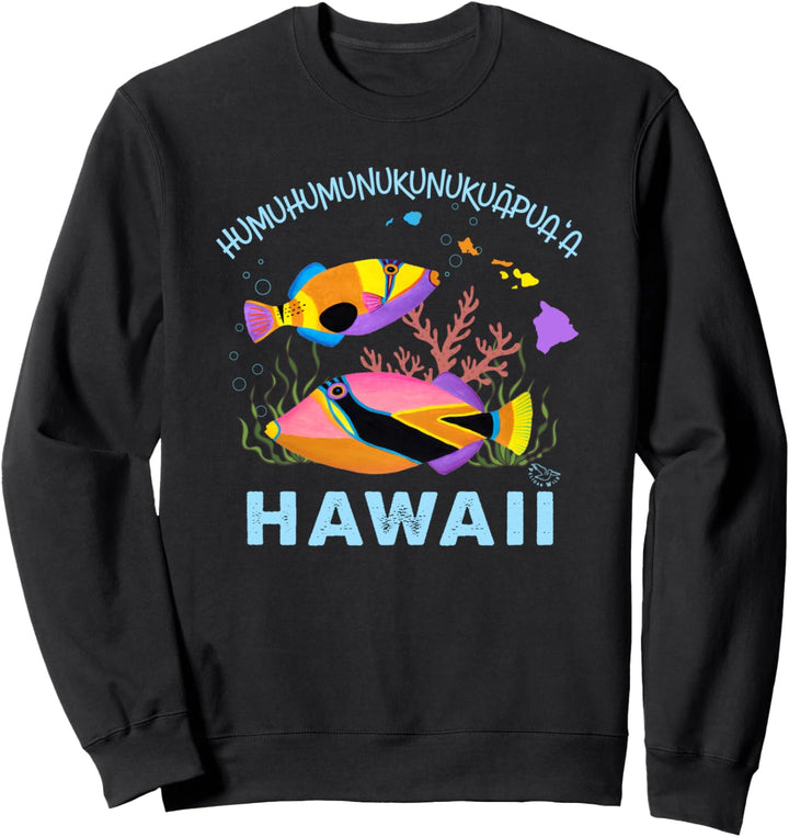 Humuhumu Hawaiianischer tropischer Fisch Sweatshirt
