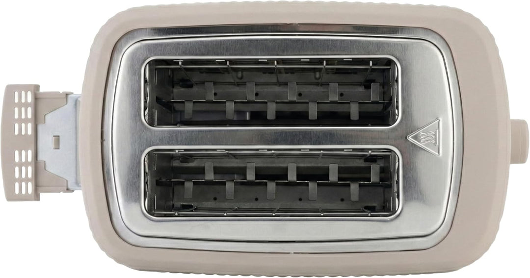Seeger Toaster, 2 scheiben, 7 bräuningsstufen, Liftfunktion, Krümelschublade, Beige, 930 Watt, SGR15