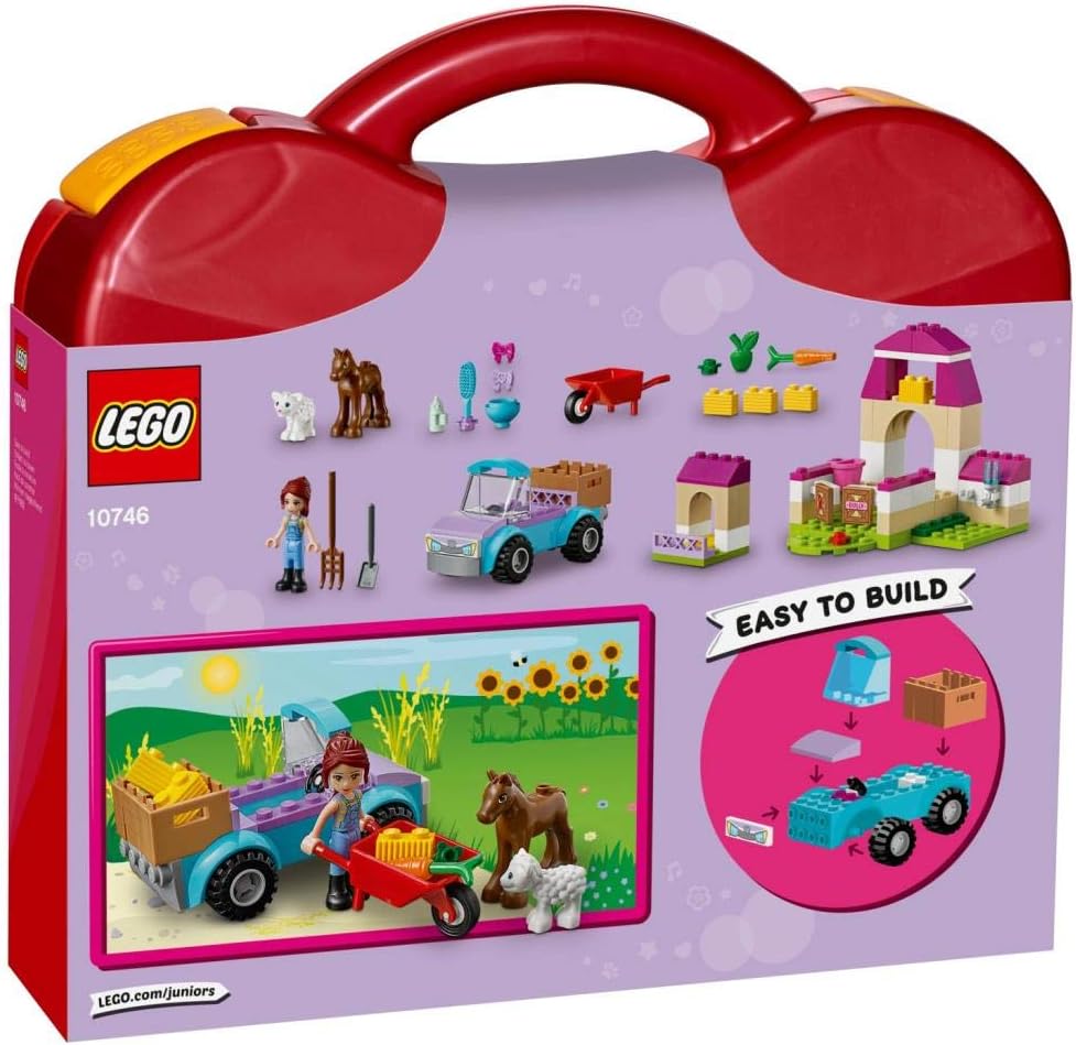 LEGO Juniors 10746 - Mias Pferdestall-Koffer 10746 Mias Pferdestall, 10746 Mias Pferdestall