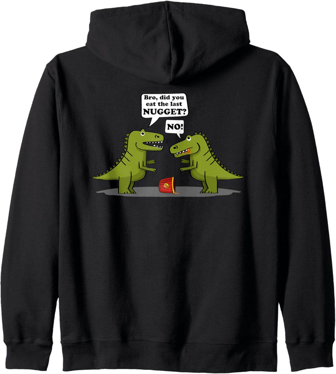 Hast du das letzte Nugget gegessen? Kapuzenjacke