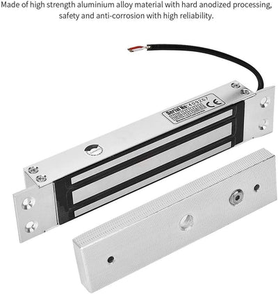 MAGT Elektrisches Schloss, 12 V, elektromagnetisch, elektromagnetisch, Verriegelung, bündig, 12 V DC