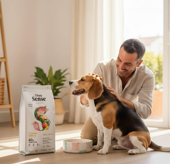 Dibaq Sense Grain Free Huhn & Ente, 100% natürliches Hundefutter 12 kg.
