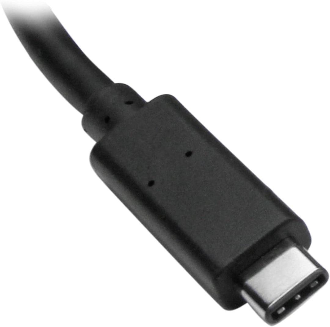 StarTech.com 3 Port USB 3.0 Hub mit USB-C und Gigabit Ethernet - inklusive Netzteil - USB C Hub - US