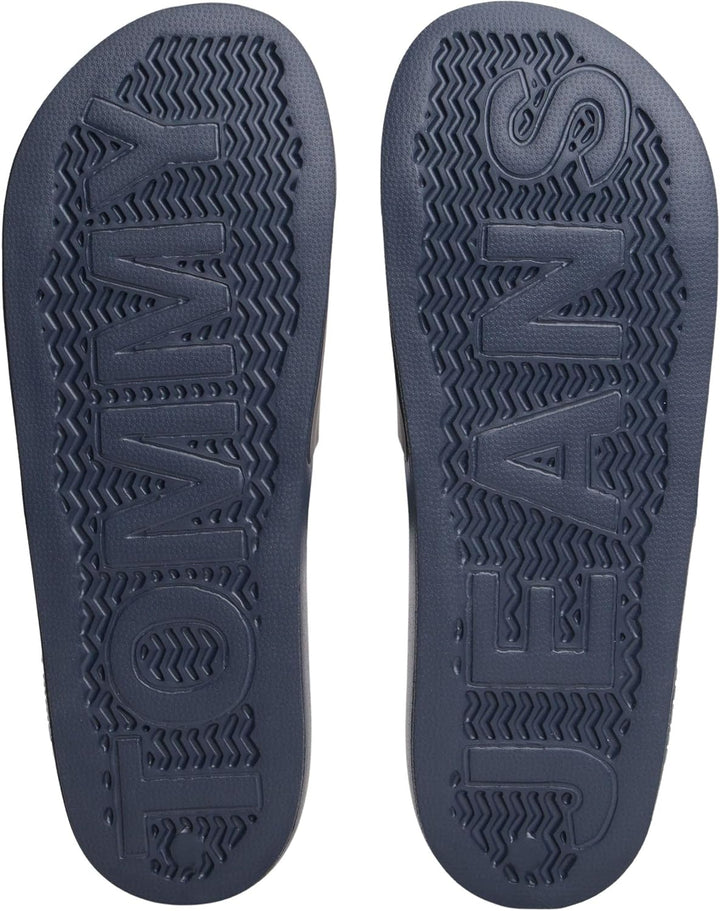 Tommy Jeans Herren Badeschuhe Pool Slide Badelatschen 40 EU Blau Dark Night Navy, 40 EU Blau Dark Ni