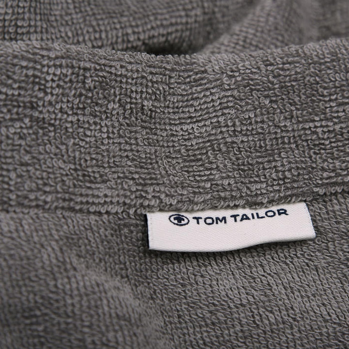 TOM TAILOR Surf Poncho für Damen und Herren, L-XL, 100% Baumwolle/ Frottier, Badeponcho mit Kapuze,