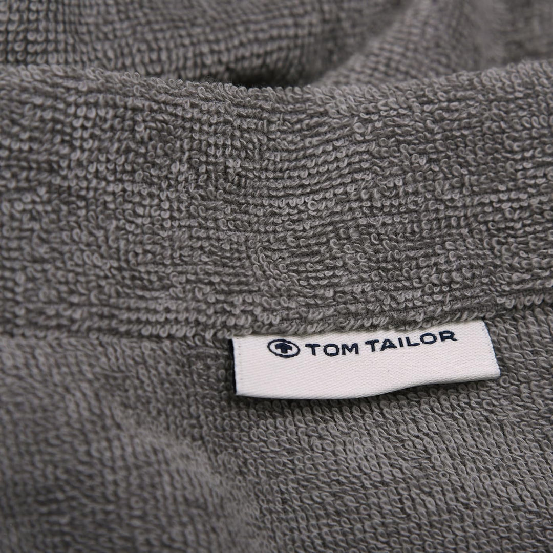TOM TAILOR Surf Poncho für Damen und Herren, S-M, 100% Baumwolle/ Frottier, Badeponcho mit Kapuze, B