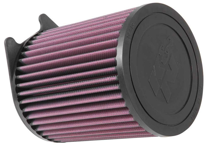 K&N E-0661 Waschbarer und wiederverwendbarer KFZ Tauschluftfilter, Rot