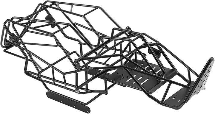 Das Chassis ist EIN starrer schwarzer RC-Rahmen. Überlegener RC-Überrollkäfig-RC-Car-Rahmen für Axia