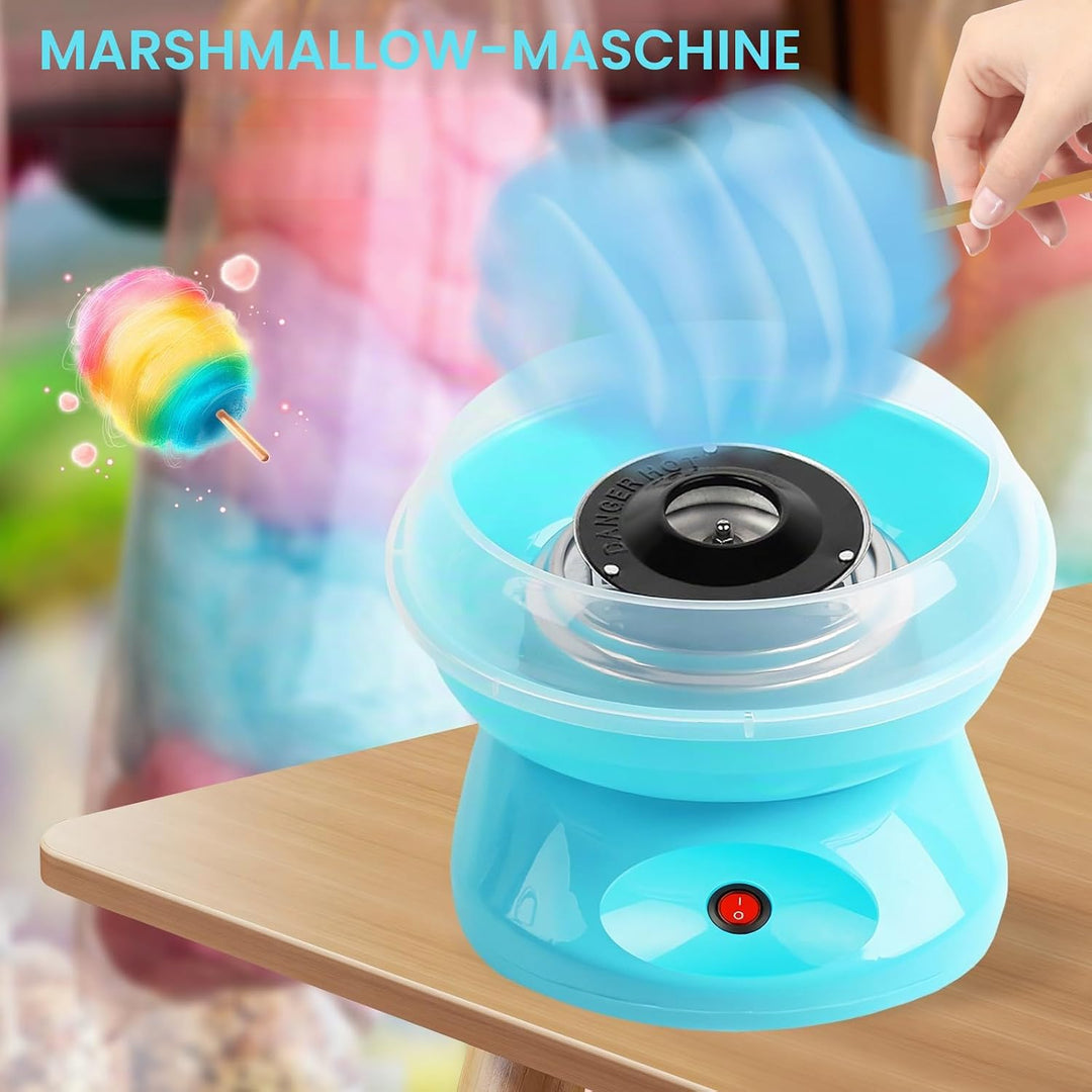 Zuckerwattemaschine, Zuckerwatte Maschine, Retro Cotton Candy Machine 450W mit Stäbchen, für Zuhause