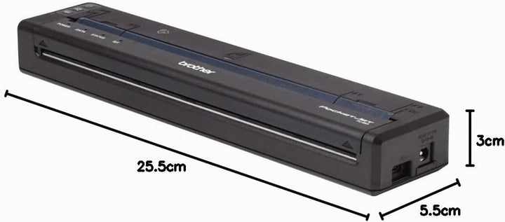 Brother PJ-883 Mobiler A4 Thermodirekt-Dokumentendrucker mit 300 DPI Druckauflösung, 13,5 Seiten/Min