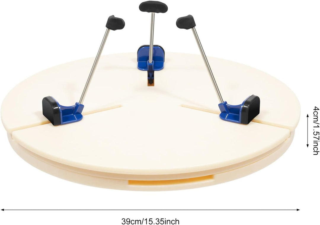 Keramik Töpferei Zentrierhilfe 39cm,Töpferzubehör Ton Zentrierhilfe, Vielseitige Tonklammer ABS,kera