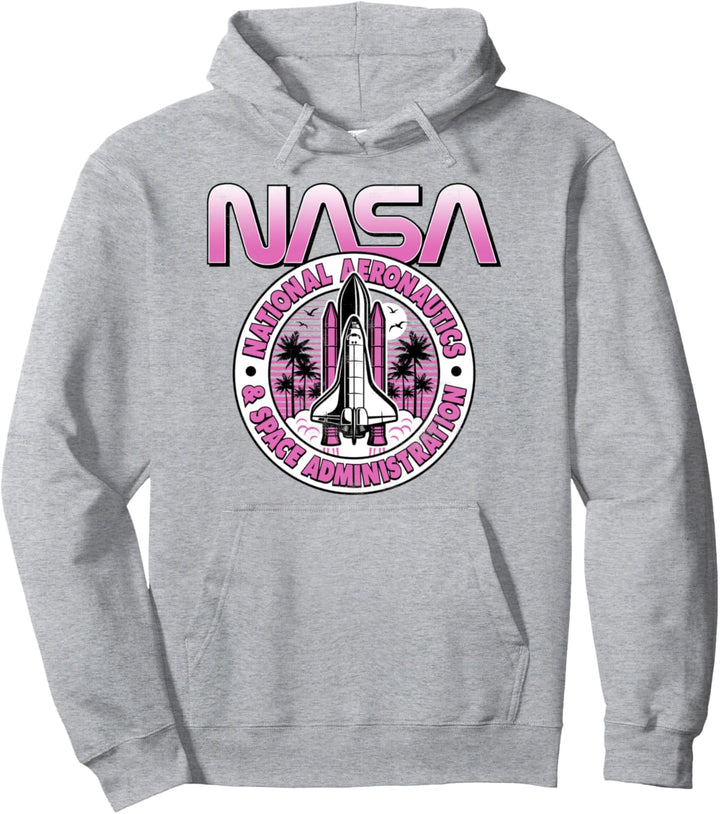 NASA Pink Logo Pullover Hoodie