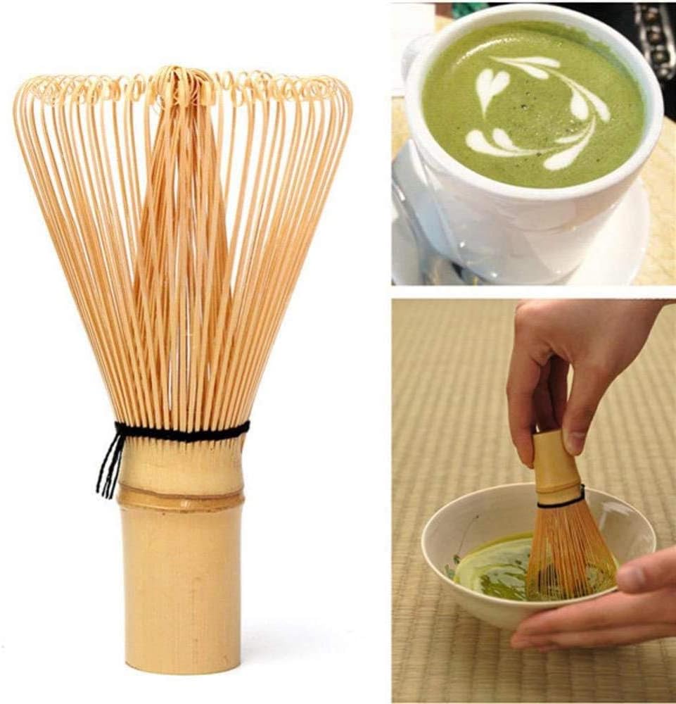 POFET Bambus Chasen Matcha Pulver Schneebesen Werkzeug Japanische Teezeremonie Zubehör,Matcha Schnee