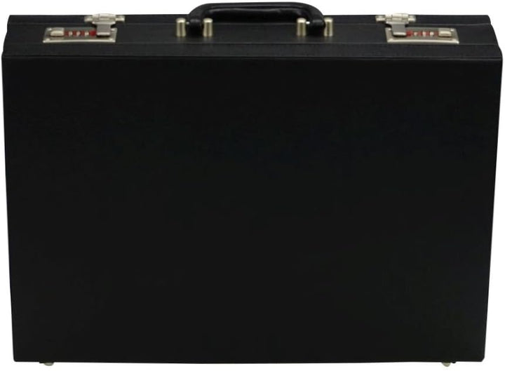 ALASSIO 45028 - Pilotenkoffer Genova, aus strapazierfähigem Lederimitat, ca. 46 x 35 x 20,5 cm, schw