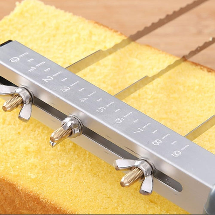 Mehrschichtiger Kuchenschneider, Nivellierer, multifunktionales Backzubehör, Käseschneider mit höhen