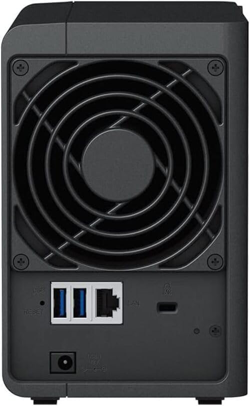 Synology DS223 2-Bay Diskstation NAS (Realtek RTD1619B Quad-Core 2GB Ram 1xRJ-45 1GbE LAN-Port) 8TB