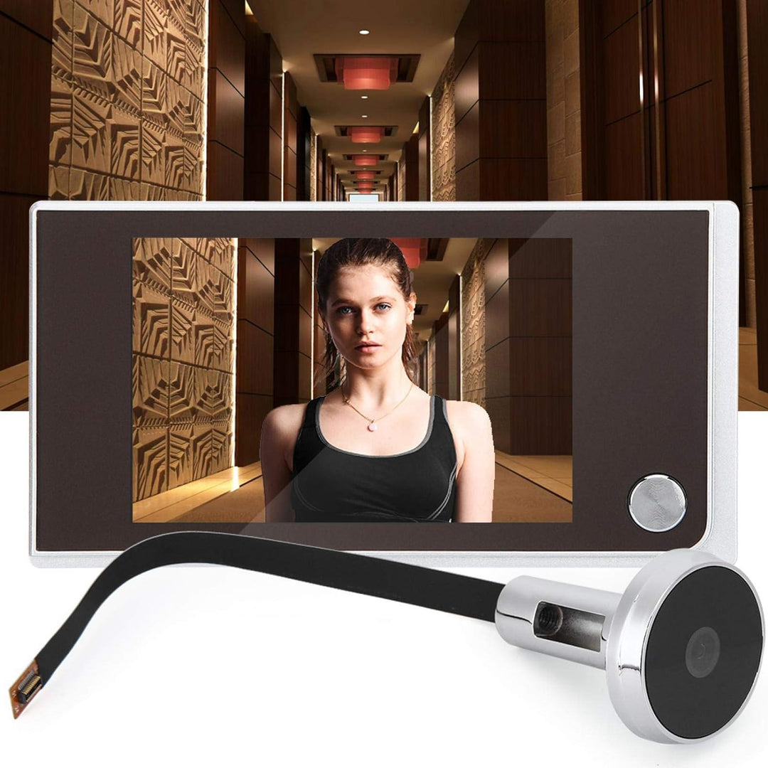 Asixxsix Home Security Camera, 120 Grad Türspionbetrachter, HD Farbdisplay Villa Wohnung für die Sic