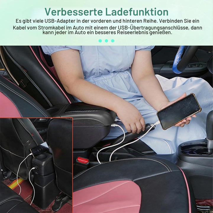 GAFAT V-W UP/Seat MII/Sko-d-a Citigo 2013-2022 2023 Armlehnen, Mittelkonsole Armlehnenbox Mittelarml