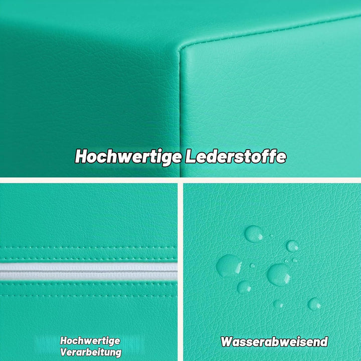 Wilwolfer Schaumstoff Bausteine Kinder Klettern Indoor: 6 Softbausteine Riesenbausteine Spielbaustei