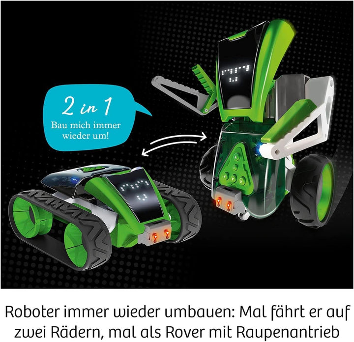 KOSMOS 620691 Mazzy - Dein smarter App-Roboter, Bauen, Programmieren und Spielen mit dem vielseitige