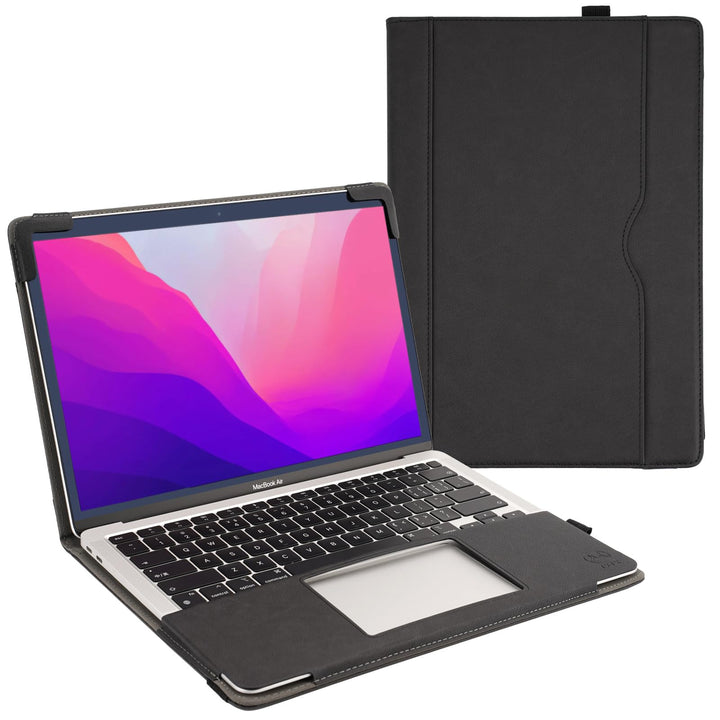 TYTX Lederhülle Kompatibel mit MacBook Pro 13 Zoll M2/M1 (2022-2016) A2338/A1989/A1706/A1708/A2159/A