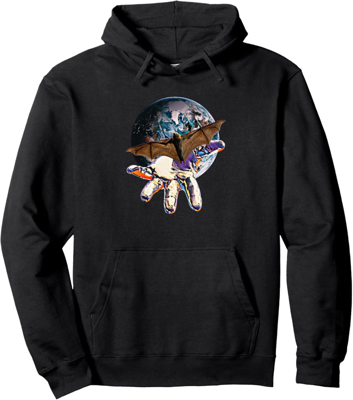 Fledermaus Vampir Halloween Fledermäuse Pullover Hoodie