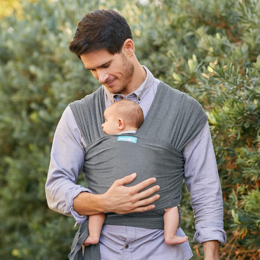 Moby Wrap Babytragetuch für Neugeborene bis Kleinkind - Element - Baby Wrap Carrier Slings - Perfekt