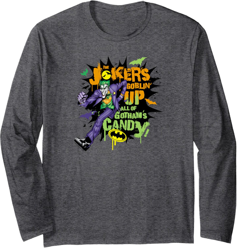 Batman The Joker Goblin Candy Langarmshirt