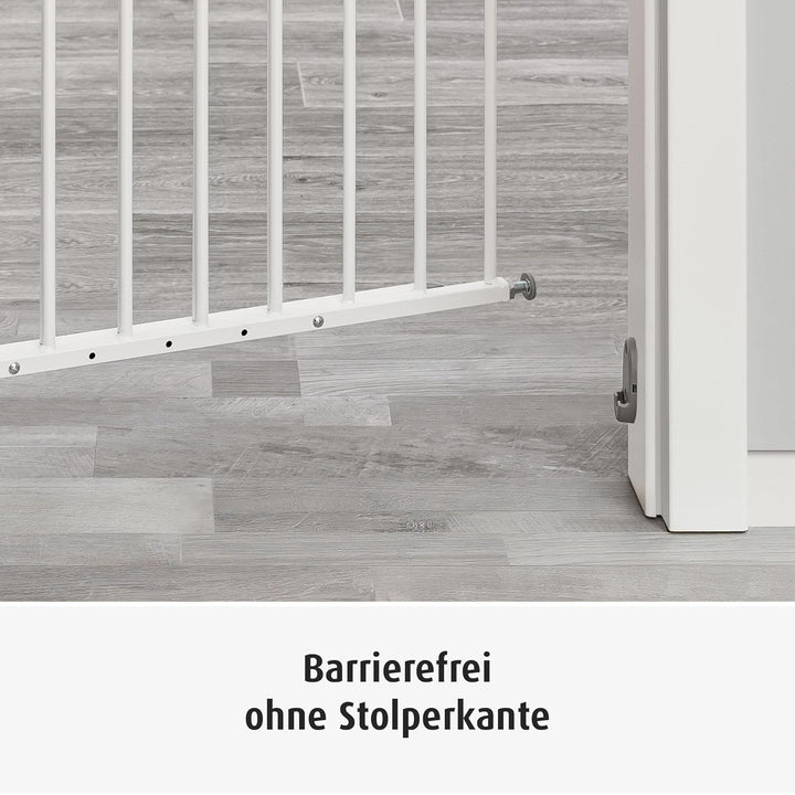 reer Türgitter und Treppengitter Advanced zum Schrauben, stabiler Halt, Durchgangsbreite 75-110cm