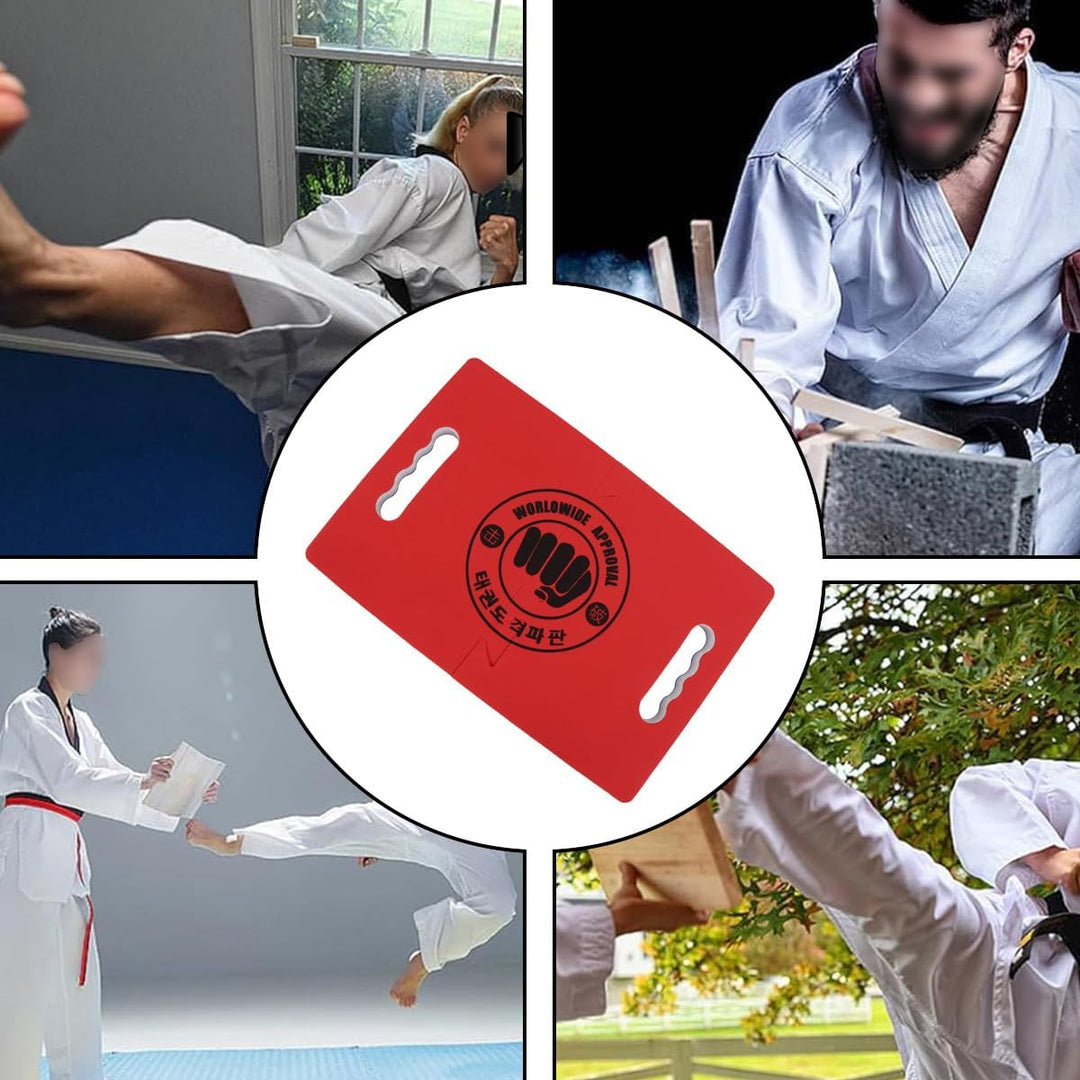 Taekwondo-Bruchbrett, wiederverwendbares PVC-Trainingsbrett, doppelseitige EVA-Schaumstoffplatten mi