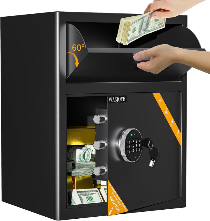 70L Einwurftresor | Deposittresor | Tresor mit Einwurfschlitz | Briefkasten Safe | Depository Safes