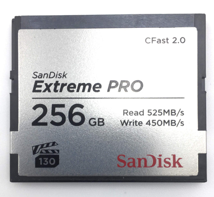 SanDisk Extreme Pro Cfast 2.0 Speicherkarte 256 GB (Für Kameras und Camcorder, VPG-130 für 4K Videos