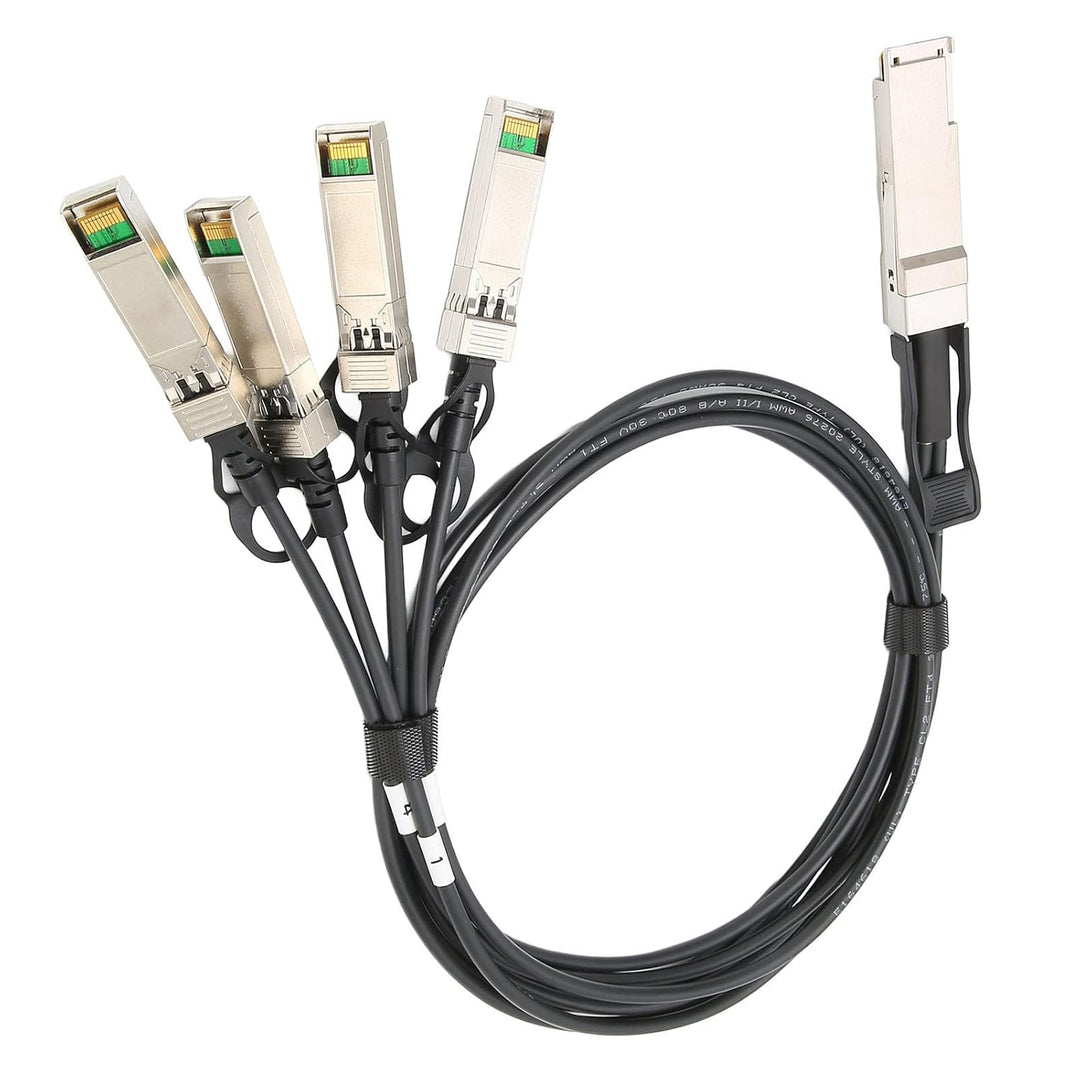 40G QSFP28 DAC Kabel, QSFP+ auf 4 SFP+ Direct Attach Kabel, 1 Meter für Cisco, für Huawei, für H3C,