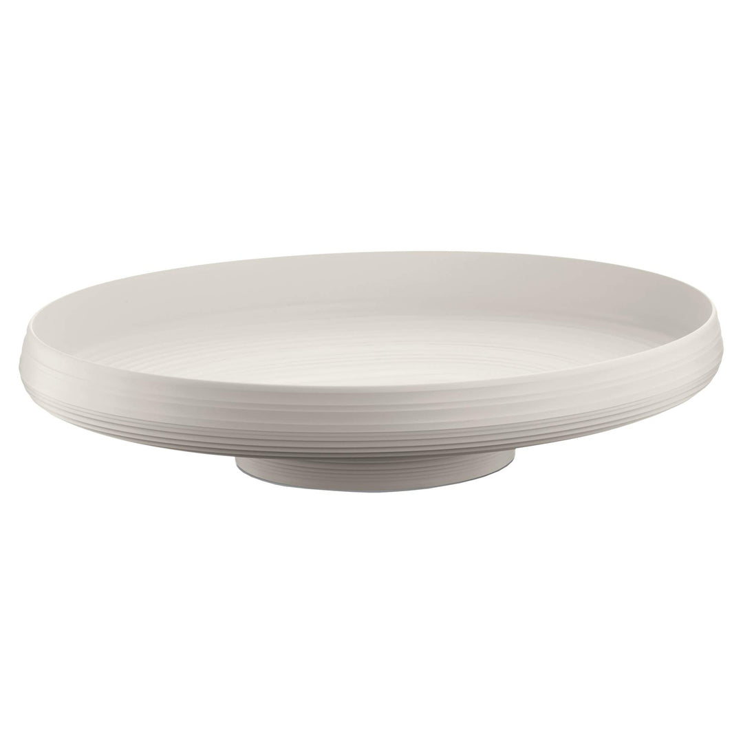 Guzzini - Tierra, Schale/Obstplatte - 750ml, Milchweiss, Oval 43 x 30x h8,9cm - 179700156 One size W