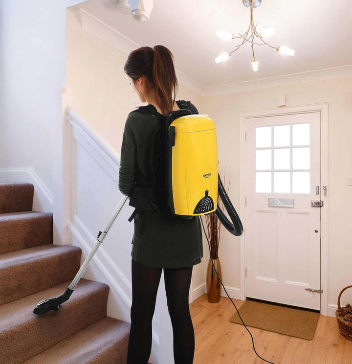 MELISSA Rucksack-Staubsauger 16420275 Rücken-Sauger Wandsauger mit Blas-Funktion