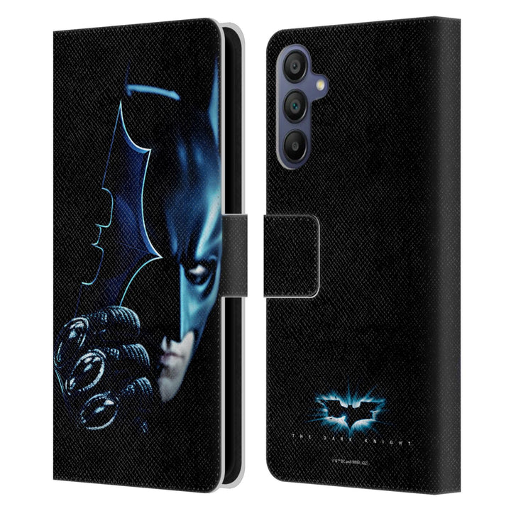 Head Case Designs Offizielle The Dark Knight Batman Batarang Wichtige Kunst Leder-Wallet-Hülle Kompa