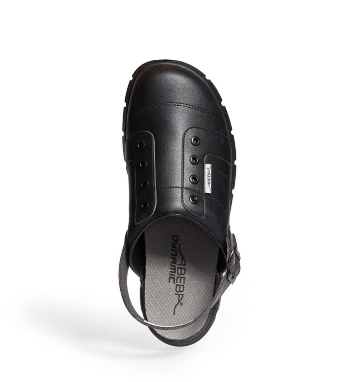 Abeba Clog 7361 - Dynamic Mikrofaser, schwarz zertifiziert 42 EU, 42 EU