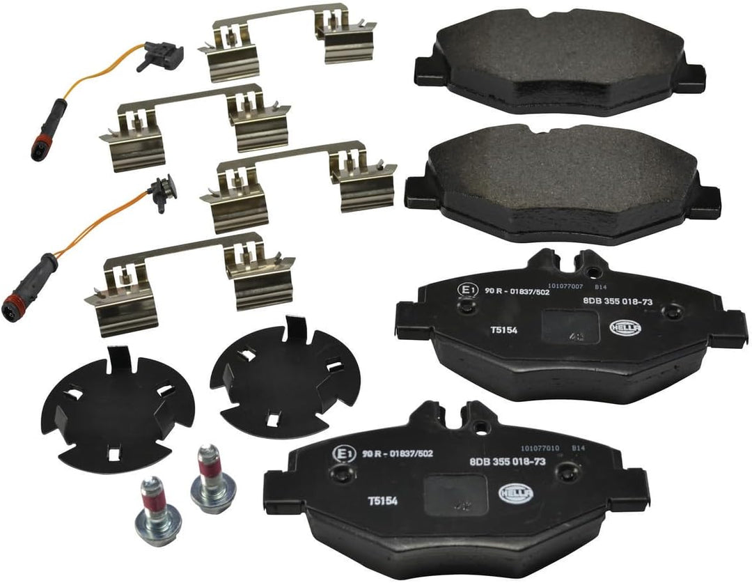 HELLA PAGID 8DB 355 018-731 Bremsbelagsatz - T5154 - Dicke/Stärke: 20mm - Bremssystem: Bosch - inkl.