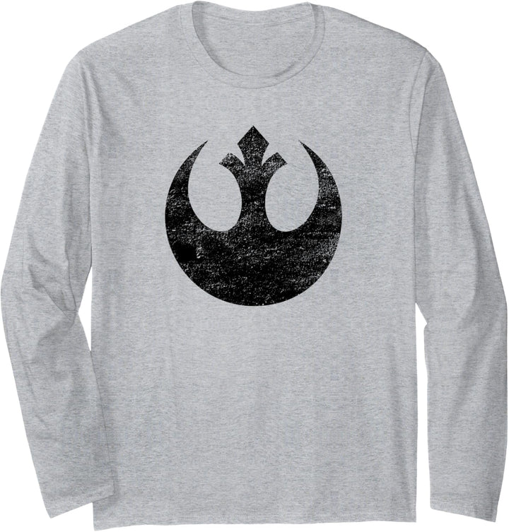 Star Wars Rebel Alliance Logo Weathered Light Langarmshirt