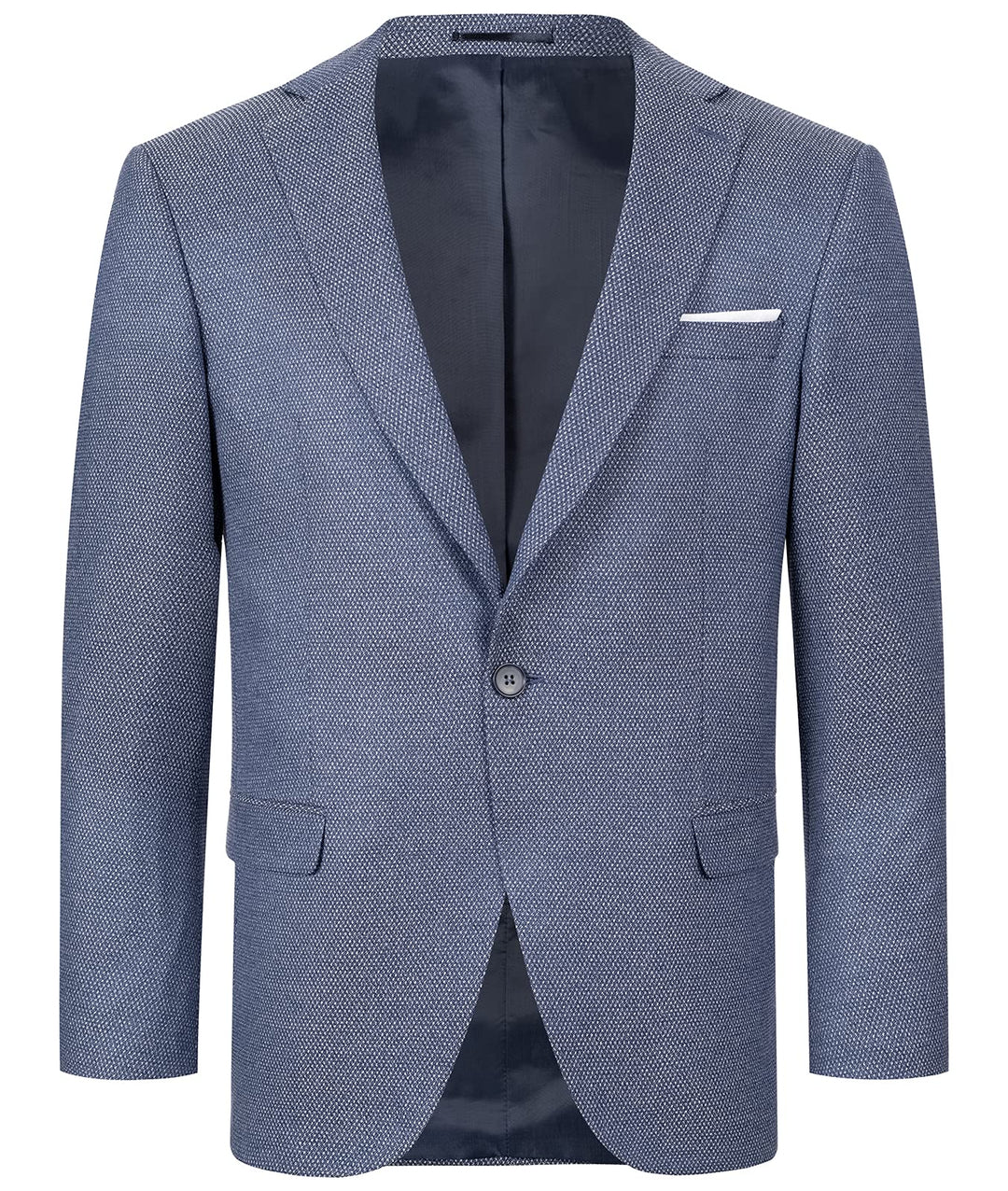 Indumentum Herren Sakko Blazer IJS-100 XL Blau, XL Blau