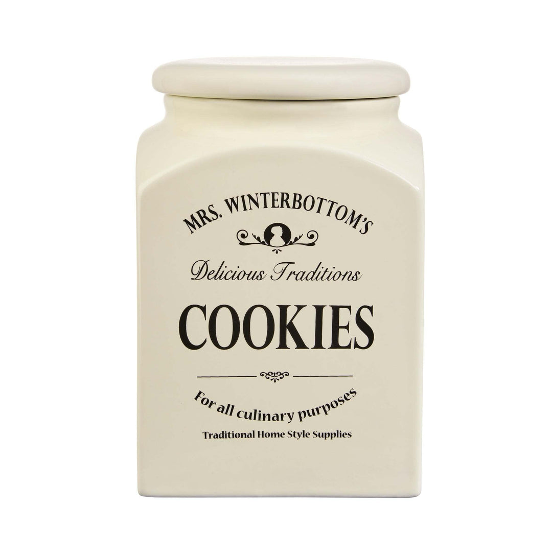 BUTLERS Plätzchendose 3 l -MRS. WINTERBOTTOM'S- Keksdose, Keramikdose mit Deckel im Landhausstil, Vi