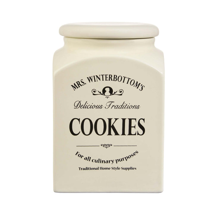 BUTLERS Plätzchendose 3 l -MRS. WINTERBOTTOM'S- Keksdose, Keramikdose mit Deckel im Landhausstil, Vi