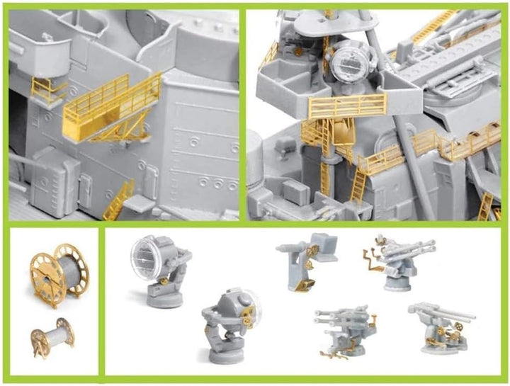 Dragon 1062 German Battleship Scharnhorst 1940