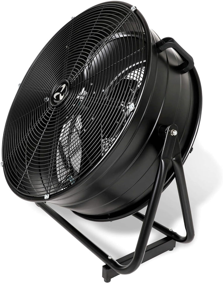 CasaFan Ventilateur industriel sur pied DF800 Eco IP54 SL/Certifié usage industriel 2006/42/CE / 123