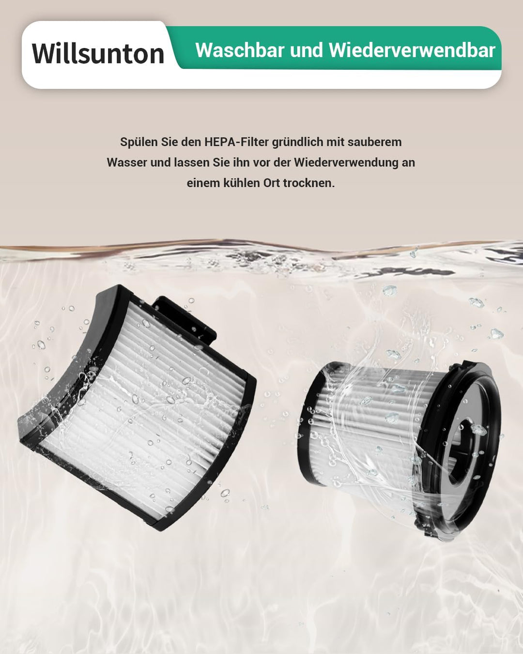 IW3612EU Filters Kompatibel mit Shark IW1611DE IW1611EU IW3611DE IW3611EU Detect Clean & Empty Akku-