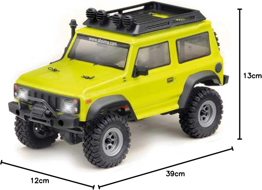Absima Absima Early Stage Micro Crawler Brushed 1:24 RC Modellauto Elektro Crawler Allradantrieb (4W
