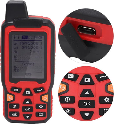 Landflächenmesser, ZL-180 Handheld-GPS-Navigation Testgerät für Landflächenmessung 2,4-Zoll-Landverm