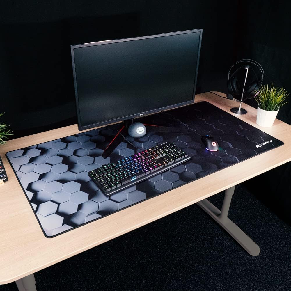 Sharkoon SKILLER SGP30 Big HEX Gaming-Matte, 120 cm x 60 cm