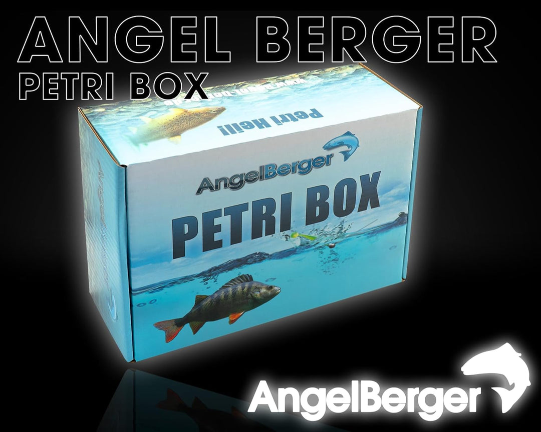 Angel-Berger Petri Box Angelbox Promo Box Geschenk Angelzubehör Angelsets