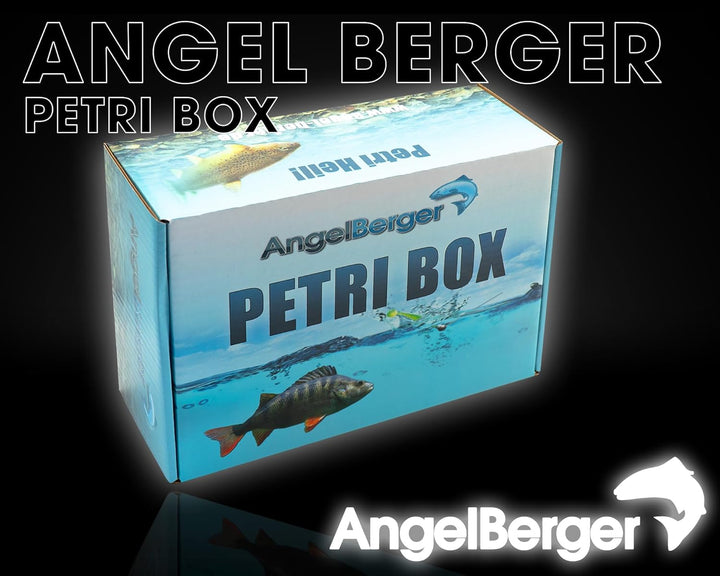 Angel-Berger Petri Box Angelbox Promo Box Geschenk Angelzubehör Angelsets